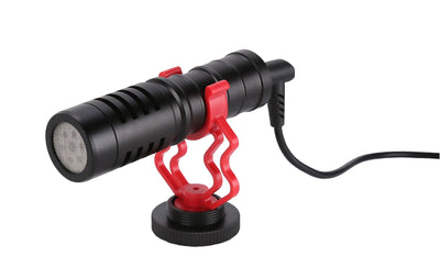 Cardioid Shotgun Microphone Kit Compact On Camera Micro DSLR MIC Video Phone