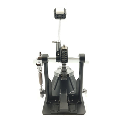 Single Bass Drum Kick Pedal ASHTEC Double Chain Dual Beater Heavy Duty