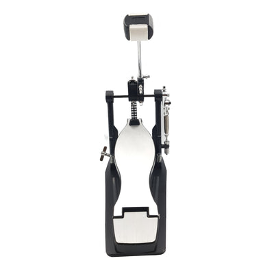 Single Bass Drum Kick Pedal ASHTEC Double Chain Dual Beater Heavy Duty