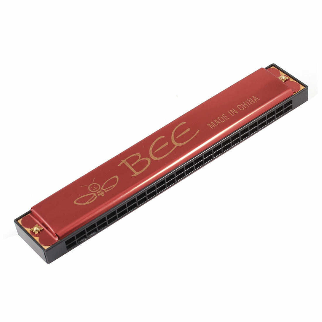 Harmonica Chromatic Mouth Organ Key of C 24-Holes Blues Harp