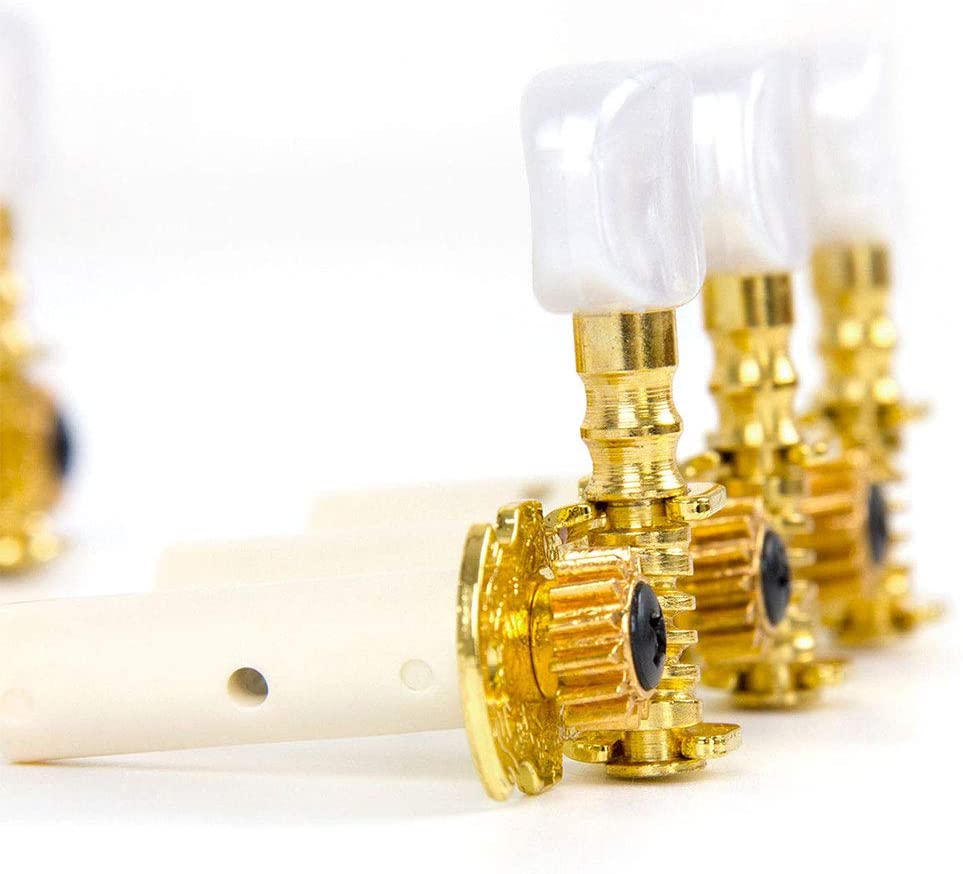 Guitar String Tuning Pegs Machine Heads Tuners Keys for Classical Acoustic Gold