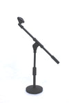 Desktop Short Microphone Mic Stand Heavy Base Adjustable Bass Drum Guitar Amp