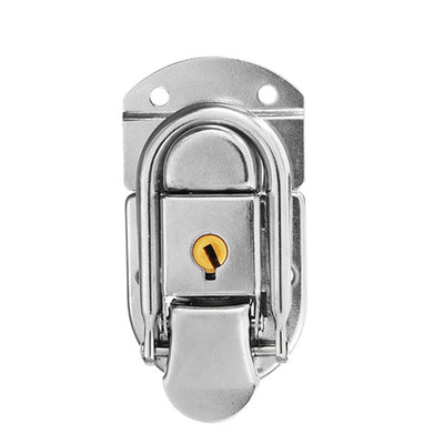 Drawbolt Latch with Key Lock Road Flight Case Hardware Surface-Mount Toggle Catch Hasp