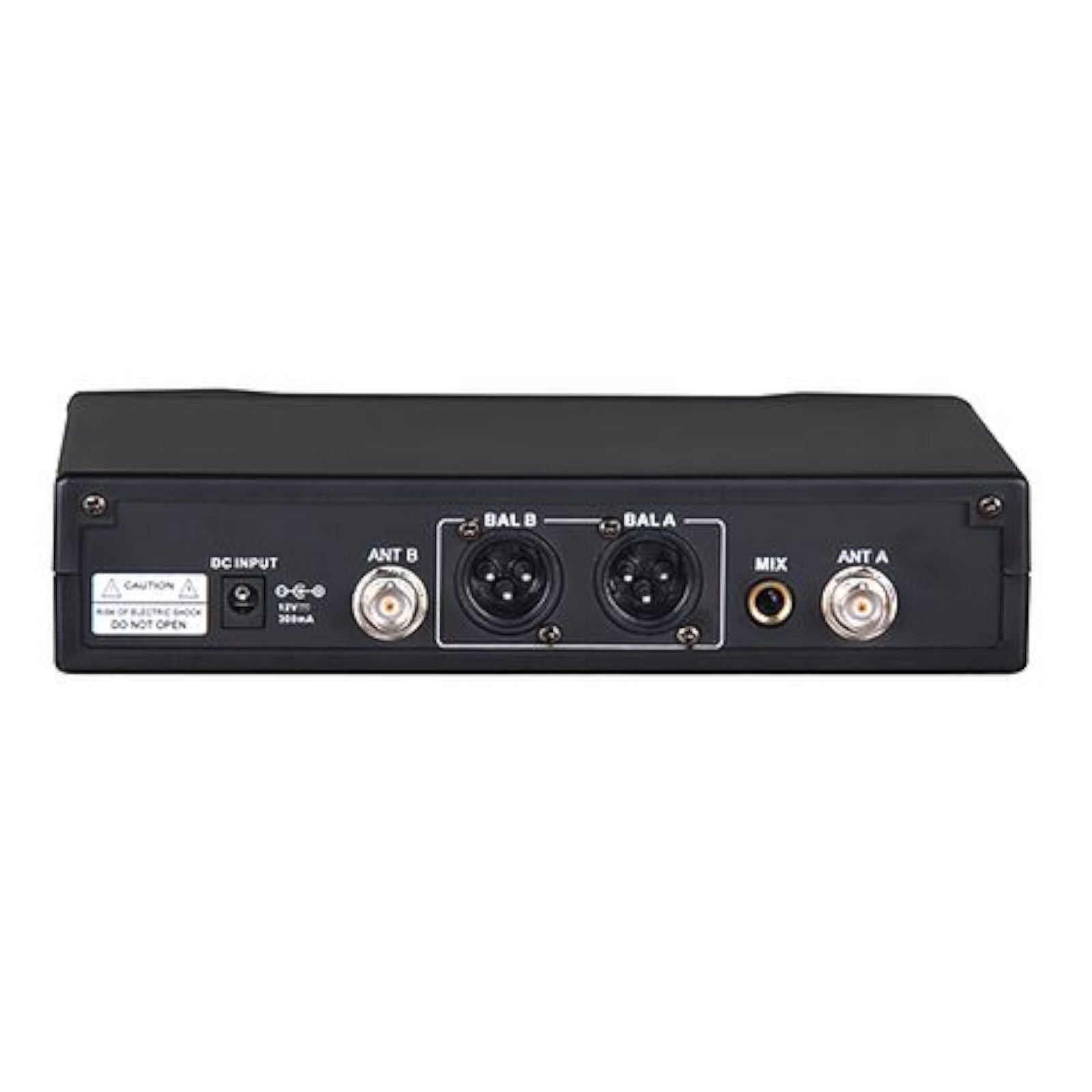 Dual Wireless Microphone System 2x Professional Cordless Mic Karaoke Vocal Stage