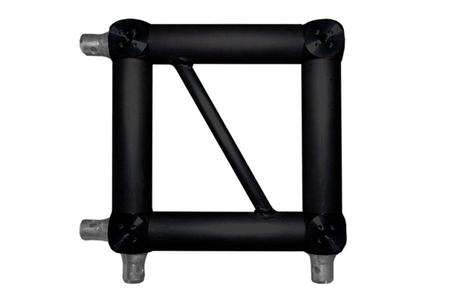 Event Lighting T3FCBBK - 290mm Flat Truss Cube (Black)