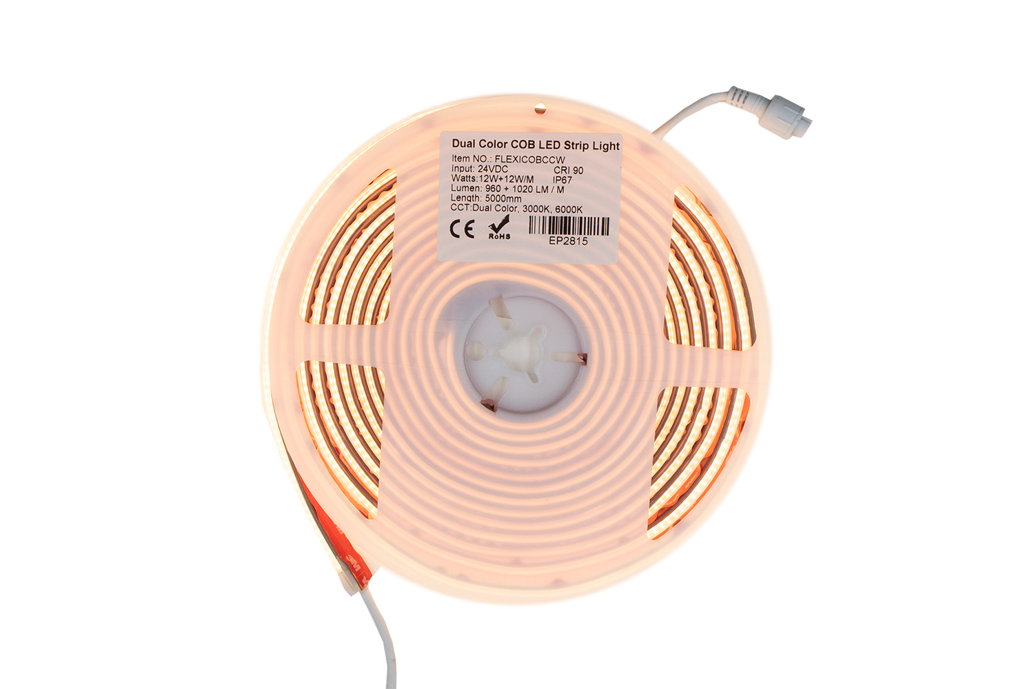 Event Lighting FLEXICOBCWW - COB LED Tape (CWW)