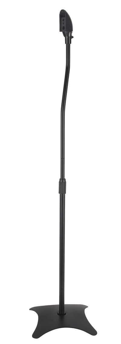 Pair Of Home Theatre Satellite Speaker Stands Black for Surround Sound