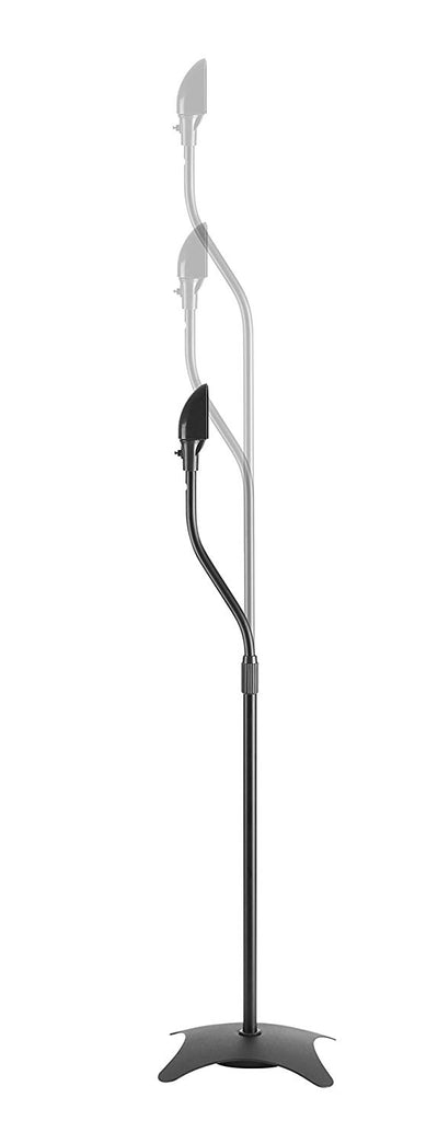 Pair Of Home Theatre Satellite Speaker Stands Black for Surround Sound