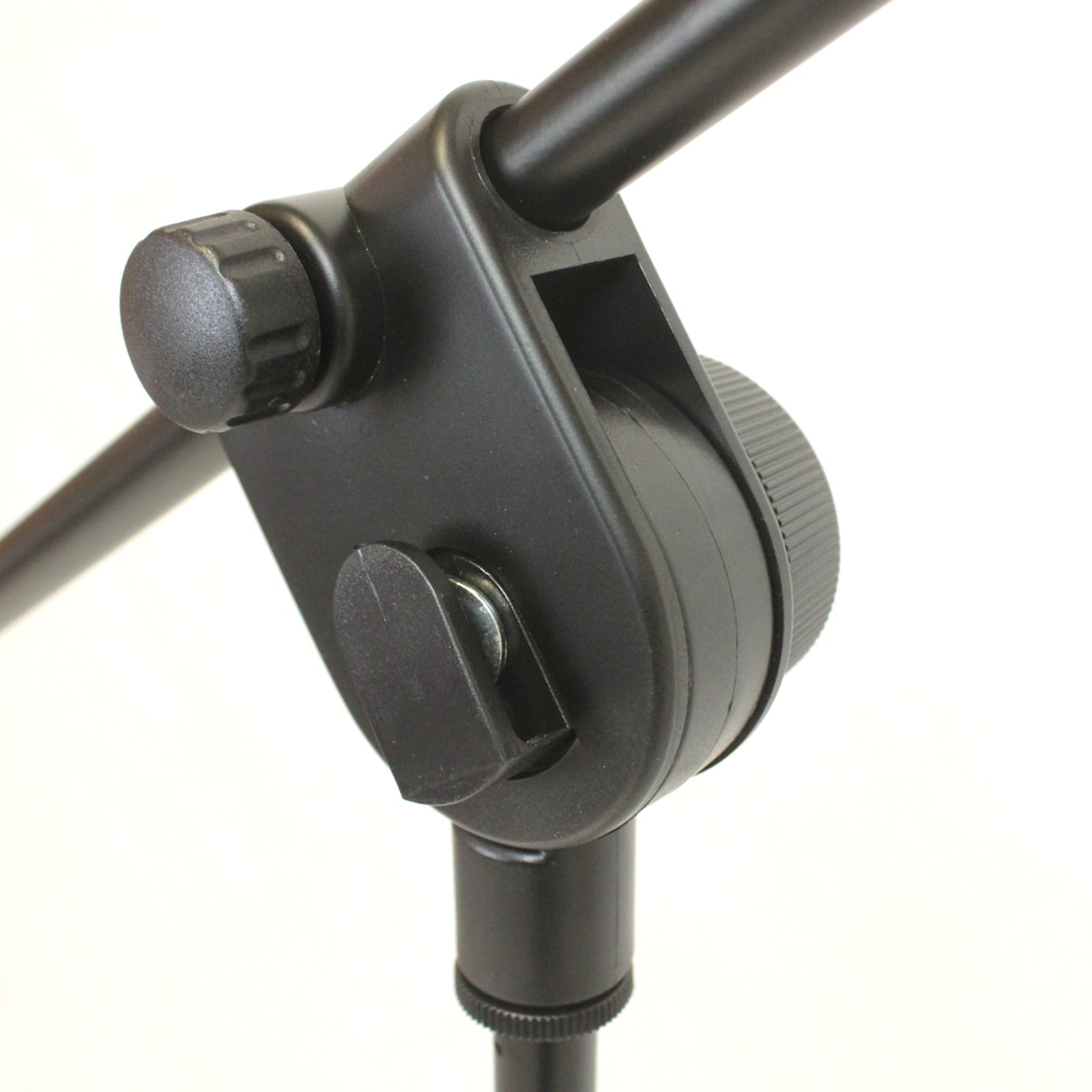 Round Base Mic Stand Small Footprint 1.6M 4kg Heavy Weighted Base Microphone