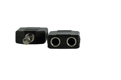 Event Lighting J2JFEL - Pair of Jack TRS Male to 2x Jack TRS Female Adaptors