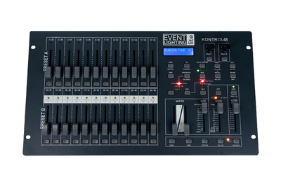 Event Lighting KONTROL48 - 48 Channel DMX controller