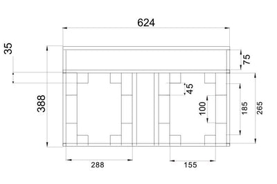 Event Lighting LM2CASE7X30 - Road Case for LM7X30
