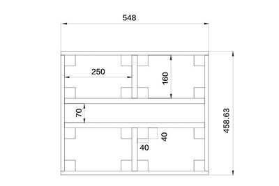 Event Lighting LM4CASE - Road Case for LM75 and LM6X15