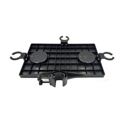 Music Mic Stand Clamp-on Tray Metal Shelf For Accessories Projector Stand Mouse Pad