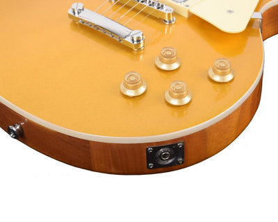 Electric Guitar Les Paul Classic Vintage Style 4 Colours Including Gold + Bag + Pick + Lead