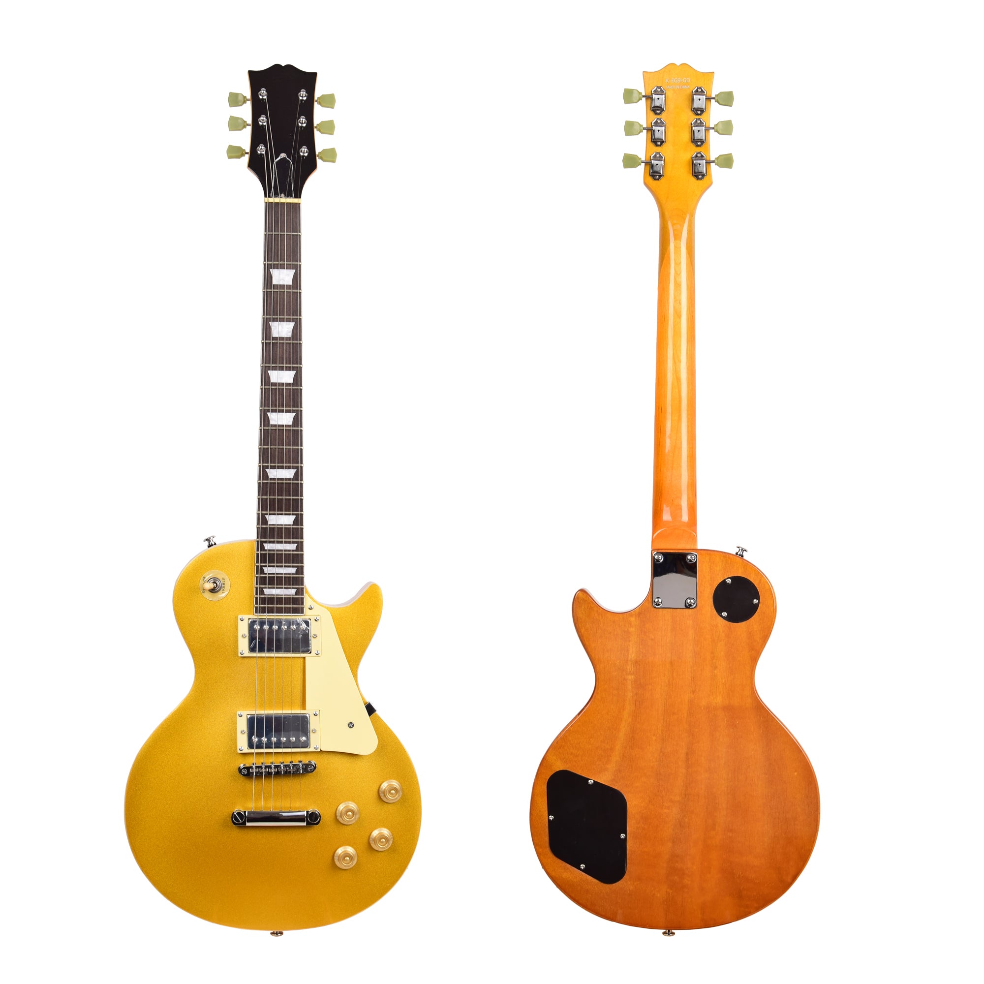 Electric Guitar Les Paul Classic Vintage Style 4 Colours Including Gold + Bag + Pick + Lead