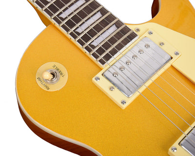 Electric Guitar Les Paul Classic Vintage Style 4 Colours Including Gold + Bag + Pick + Lead
