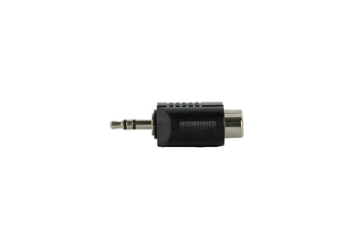 Event Lighting MJ2RCAFEL - Pair of Mini Jack TRS Male to 2x RCA Female Adaptors