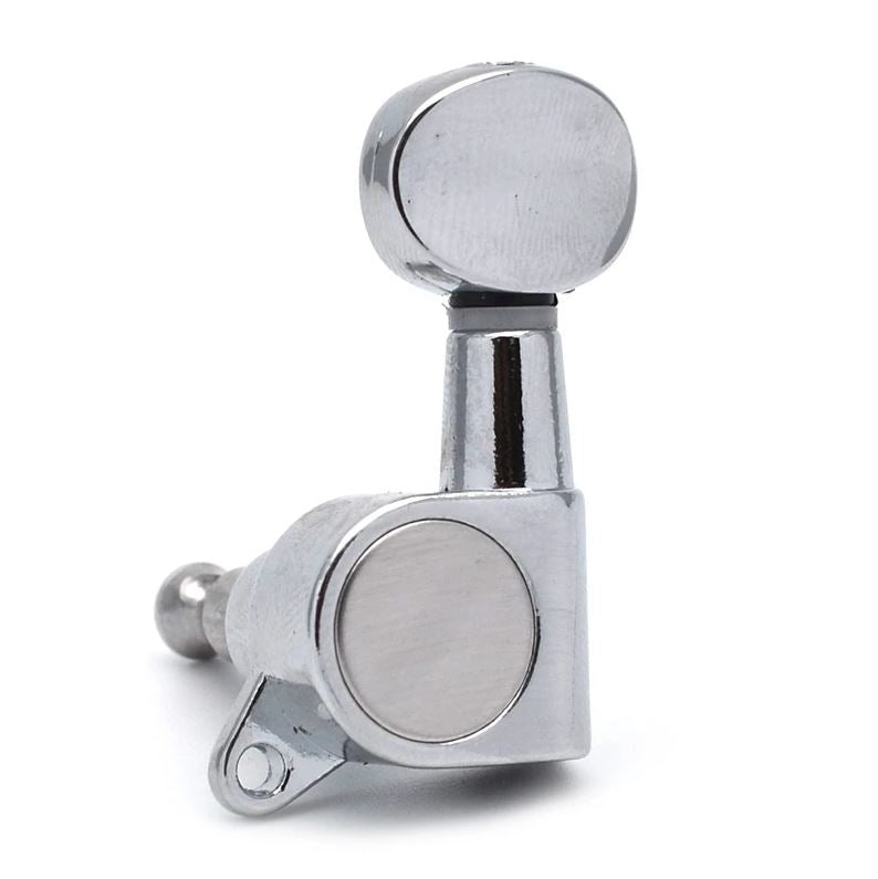 Ukulele Tuning Pegs Parts Uke Chromed Mini Sealed Machine Head Complete set of 4