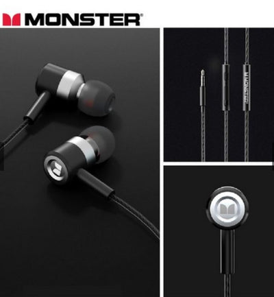 Genuine Monster in Ear Headphones Earphones Earbuds Enjoy Your Favorite Beats Better