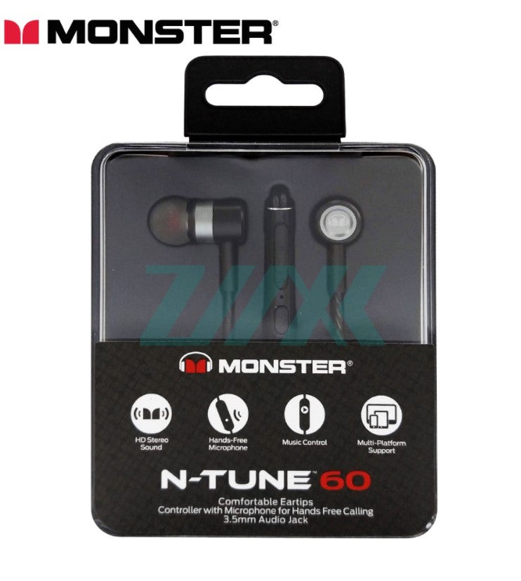 Genuine Monster in Ear Headphones Earphones Earbuds Enjoy Your Favorite Beats Better