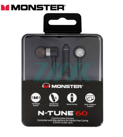 Genuine Monster in Ear Headphones Earphones Earbuds Enjoy Your Favorite Beats Better
