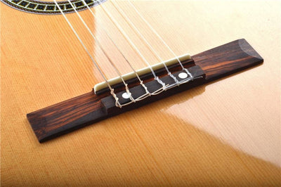 Classical Guitar Nylon Strings With Cutaway Natural Full Size 39 inches