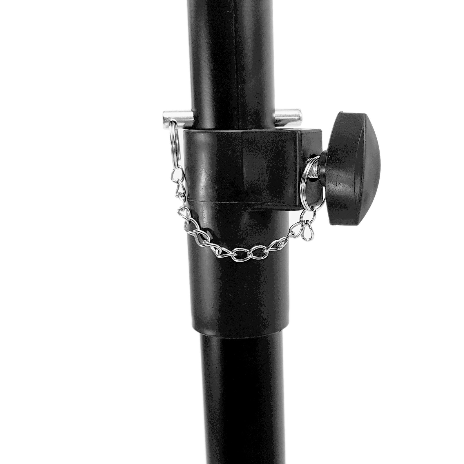 PA Speaker Stand Tripod Single or Pair 30KG Economy Adjustable Height 1.2m to 1.8m
