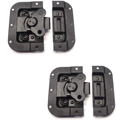 Butterfly Latch Recessed Lockable Black or Chrome Rack Flight Road Case Tool Box
