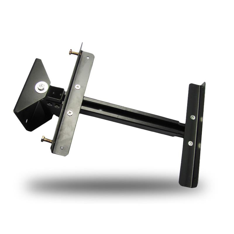 Pair Wall Mount Speaker Stand Adjustable Bracket Tilt & Pan Swivel Pivot 18kg