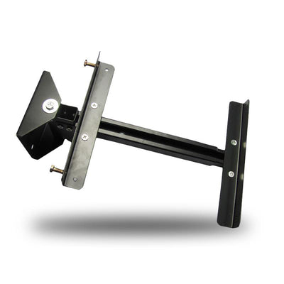 Pair Wall Mount Speaker Stand Adjustable Bracket Tilt & Pan Swivel Pivot 18kg