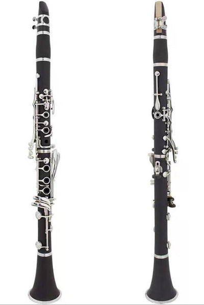 Clarinet 17 Key Bb Flat Student Accessory Kit Case Reed Gloves Cloth