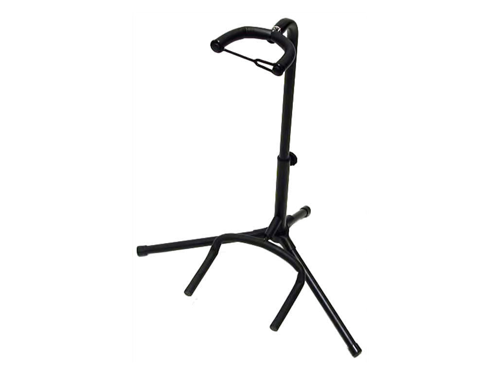 Acoustic Electric Bass Guitar Tripod Stand with Adjustable Neck Rest & Support
