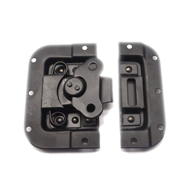 Butterfly Latch Recessed Lockable Black or Chrome Rack Flight Road Case Tool Box