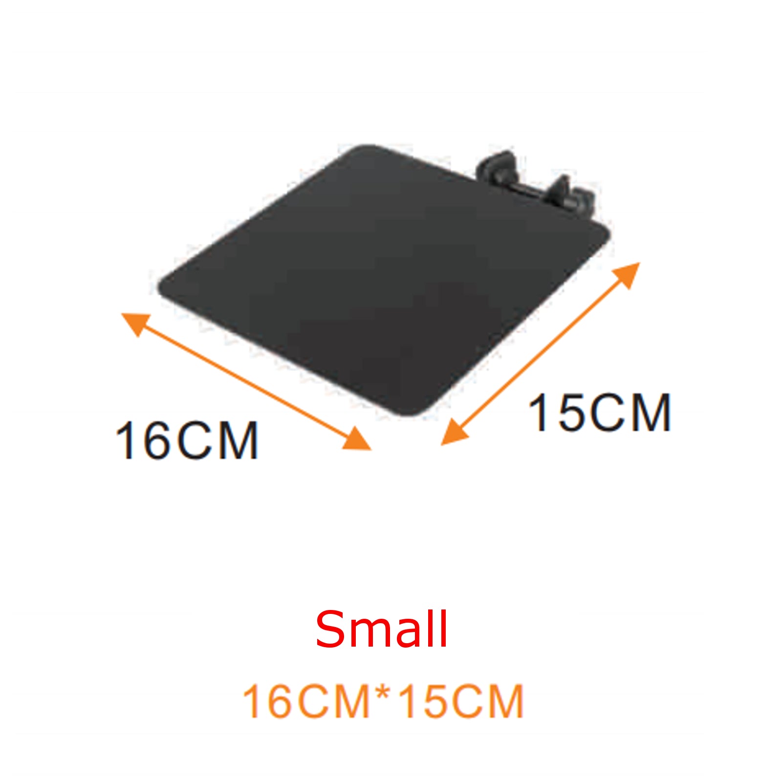 Music Mic Stand Clamp-on Tray Metal Shelf For Accessories Projector Stand Mouse Pad