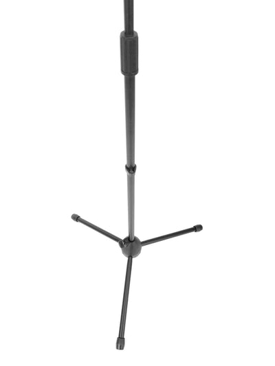 Microphone Stand with Mic Clip Tripod Base Straight Classic Style with Adjustable Height