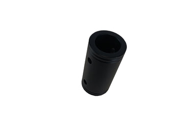 Event Lighting T05S01BK - 50mm Spigot Single Tube Spacer (10cm, Black)