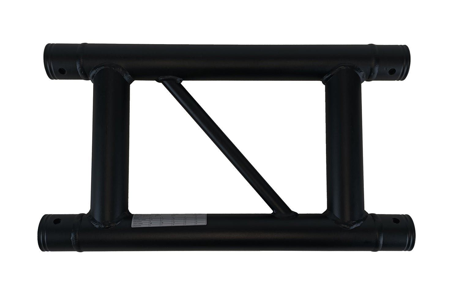 Event Lighting T3F05BK - 290mm Spigot Flat Truss (0.5m, Black)