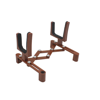 Violin Viola Stand with Bow Holder Padded Foldable Portable Display Storage