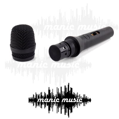 Professional Vocal Karaoke Stage Microphone w/ Switch & Mic Cable Rugged Metal Body