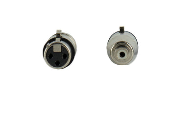 Event Lighting XLRFRCAF - Pair of XLR 3 Pin Female to RCA Female Adaptors