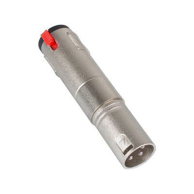 Adapter XLR Male or Female to 1/4" Female TRS or TS Jack Socket Converter Auto Switching
