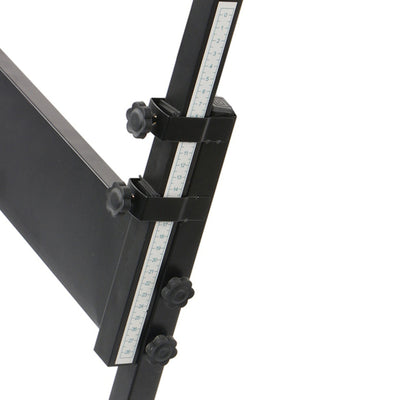 Keyboard Piano Stand Z Type Height Adjustable For 54 / 61 Keys Steel Frame