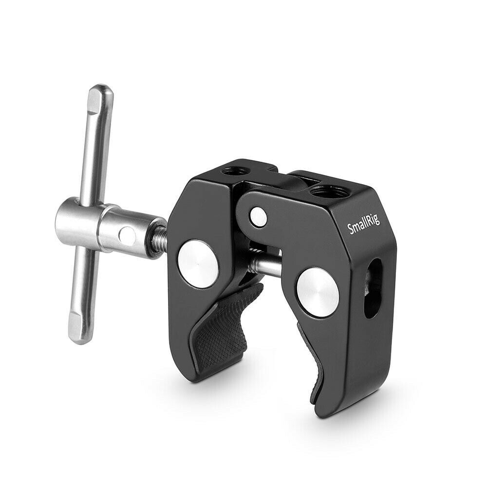 SmallRig Super Clamp with 1/4" 3/8" Thread for Cameras Lights Cross Bars Mic Stands etc.