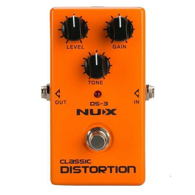 Guitar Effect Pedal Classic Distortion NUX DS-3 True Bypass NEW