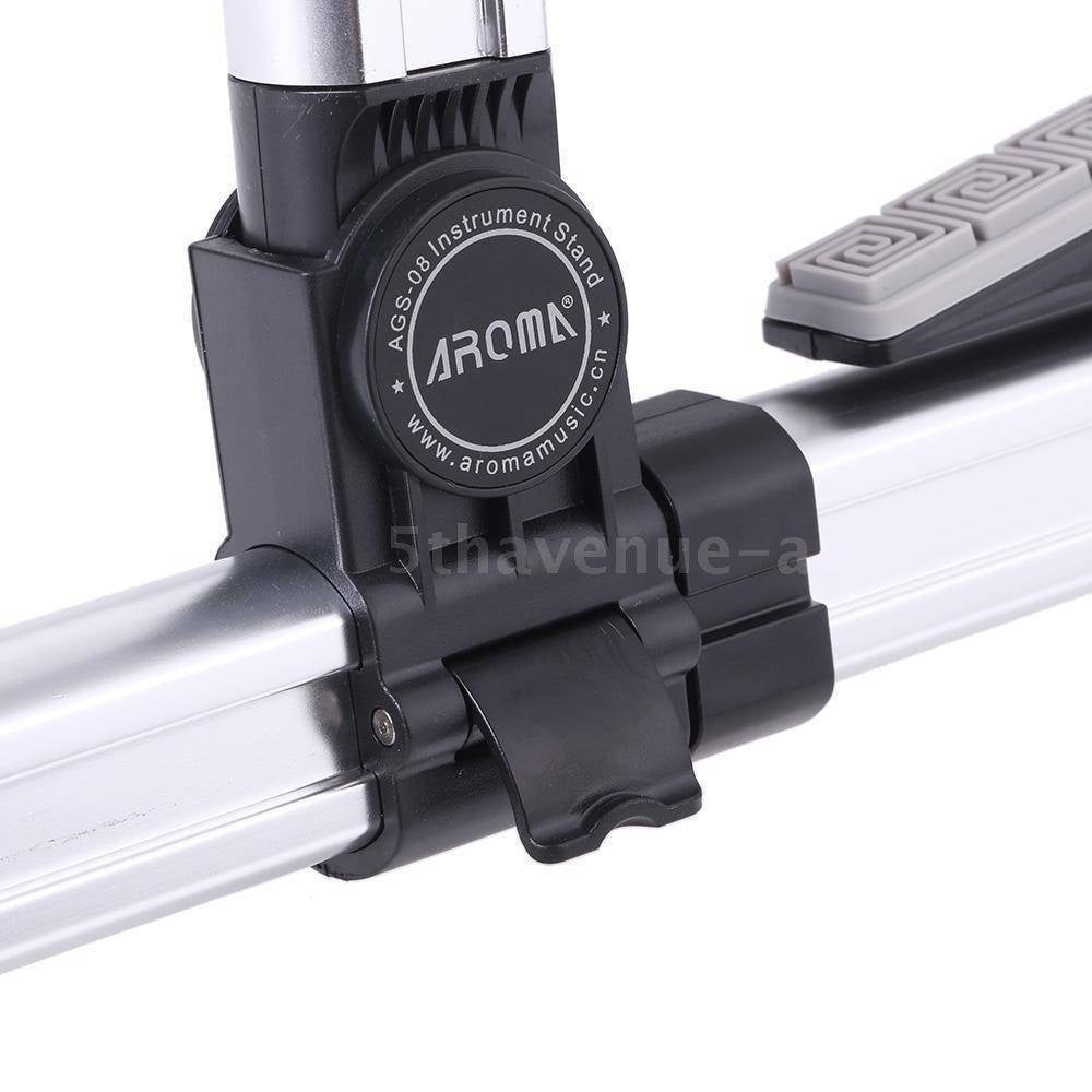 Guitar Stand Universal Instrument Folding Adjustable Alloy Frame