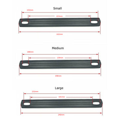 Guitar Amp Strap Road Case Carry Handle Steel Insert Speaker Cabinet Box 3 Sizes