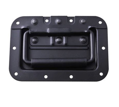 Recessed Spring Handle Black Or Chrome Heavy Duty Steel for Rack Flight Road Case Roadcase Flight case