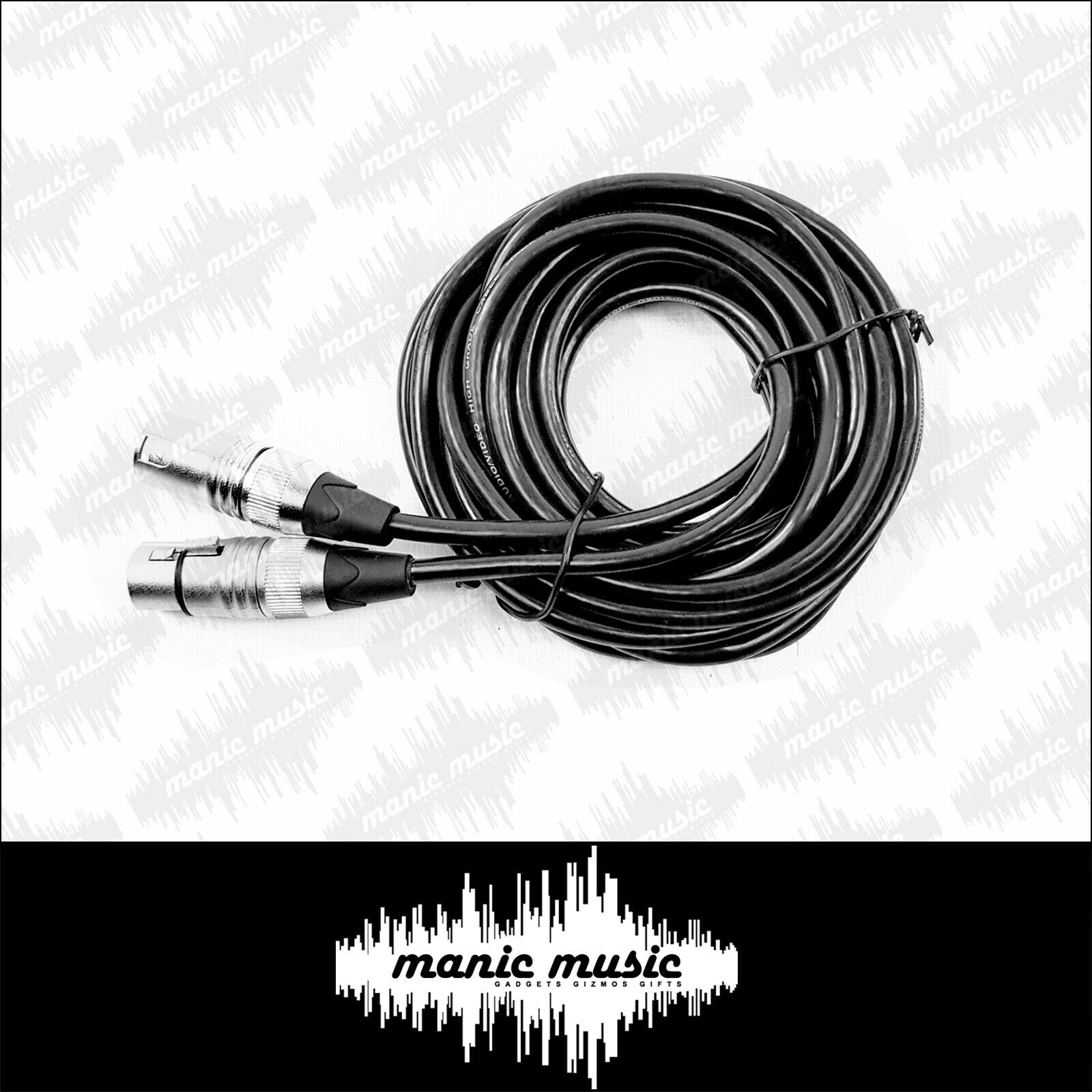 Classic Vintage Dynamic Vocal Microphone Retro Style with XLR Cable. 3 colours Gold, Silver or Rose Gold