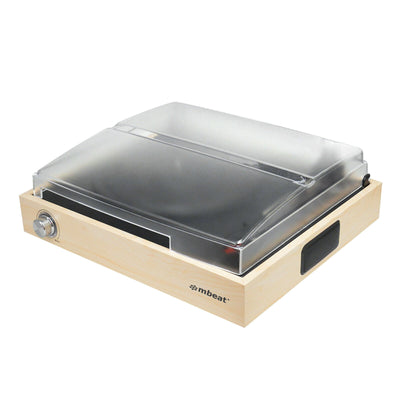 Turntable Record Player Wooden Style With USB Record and built-in speaker mbeat